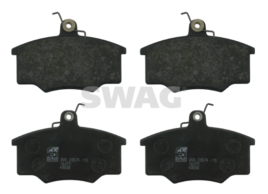 set placute frana,frana disc 30 91 6070 SWAG
